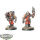 Imperial Agents - 2 Servitors - bemalt