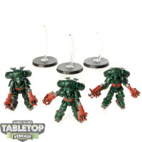 Space Marines - 3x Inceptor Squad - bemalt