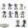 Dark Angels - 10x Intercessor Squad - teilweise bemalt