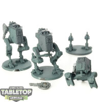 Miniaturen - 3x Imperial Kraft Mech - grundiert