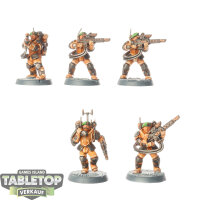 Astra Militarum - 5x Tempestus Scions - bemalt