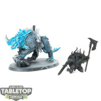 Slaves to Darkness - Chaos Lord on Karkadrak - teilweise...