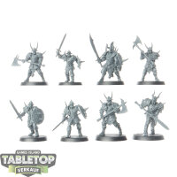 Slaves to Darkness - 8 Chaos Legionnaires - unbemalt