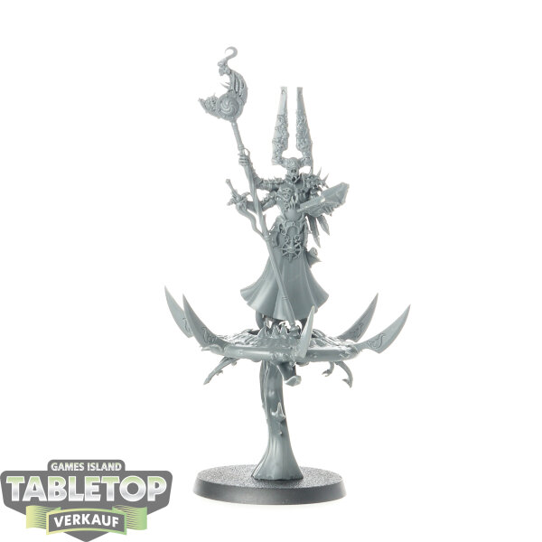 Disciples of Tzeentch - Gaunt Summoner on Disc of Tzeentch - unbemalt