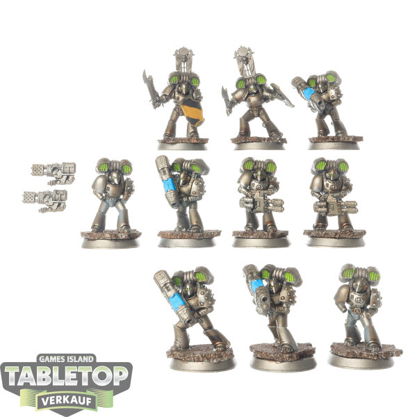 Horus Heresy - 10 Legion MKVI Assault Squad - bemalt