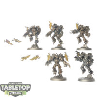 Chaos Space Marines - 5 Warp Talons - teilweise bemalt