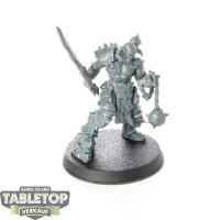 Blades of Khorne - Slaughterpriest with Hackblade and...