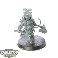 Blades of Khorne - Aspiring Deathbringer with Goreaxe and...
