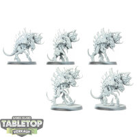 Tyraniden - 5 Barbgaunts - grundiert