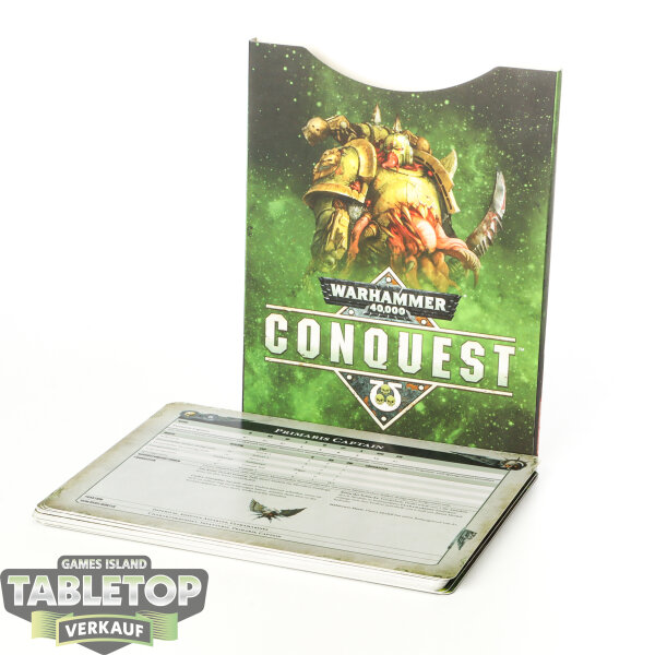 Warhammer Conquest - Conquest Data Cards - deutsch