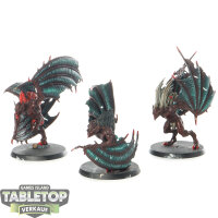 Soulblight Gravelords - 3 Vargheists - bemalt