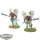 Ossiarch Bonereapers - 2 Morghast Archai - bemalt
