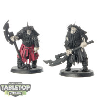 Soulblight Gravelords - 2 Kosargi Nightguard - teilweise...