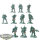 Space Marines - 10 Infiltrator Squad - teilweise bemalt