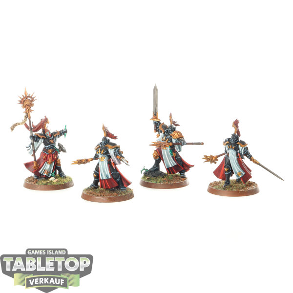 Stormcast Eternals - 4 Evocators - bemalt