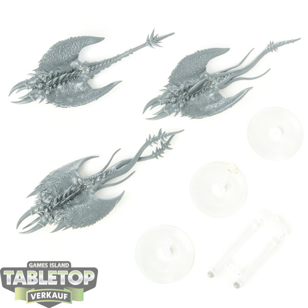 Disciples of Tzeentch - 3 Screamers - unbemalt