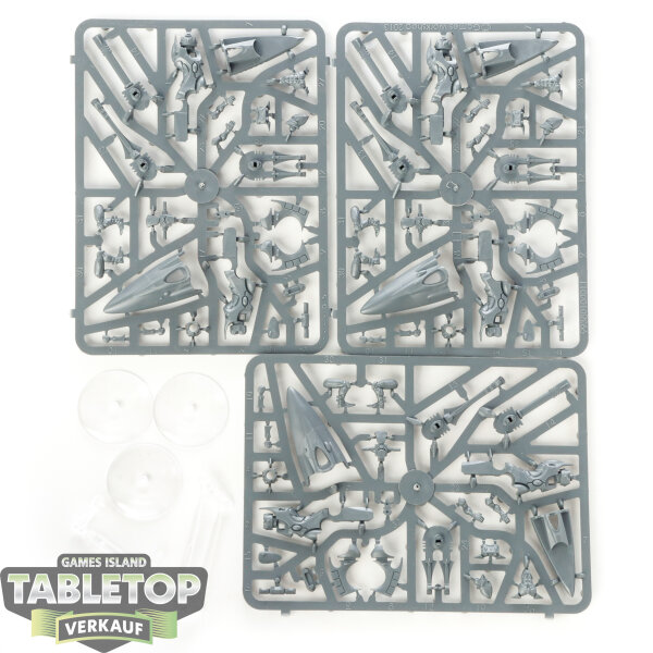 Aeldari - 3 Windriders - im Gussrahmen