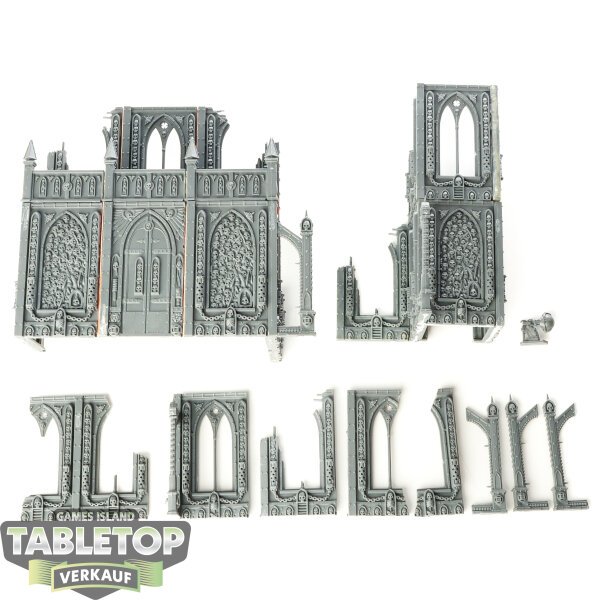Gelände - Warhammer 40k - Basilica Administratum - unbemalt