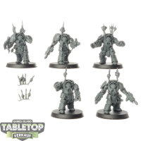 Chaos Space Marines - 5x Chaos Terminator Squad -...