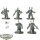 Chaos Space Marines - 5x Chaos Terminator Squad - teilweise bemalt