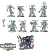 Chaos Space Marines - 8x Kill Team: Nemesis Claw - grundiert