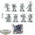 Chaos Space Marines - 8x Kill Team: Nemesis Claw - grundiert
