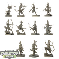 Hedonites of Slaanesh - 10x Blissbarb Archers - grundiert