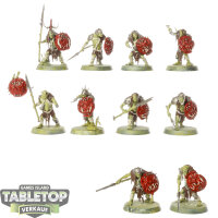 Orruk Warclans - 10x Gutrippaz - teilweise bemalt