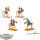 Tomb Kings of Khemri - 4x Tomb Kings Skeleton Horsemen - bemalt