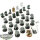Warriors of Chaos - 28x Chaos Warriors - teilweise bemalt