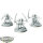 Tyraniden - 3x Tyranid Warriors - grundiert