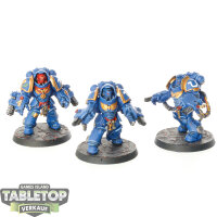 Ultramarines - 3x Aggressor Squad - teilweise bemalt