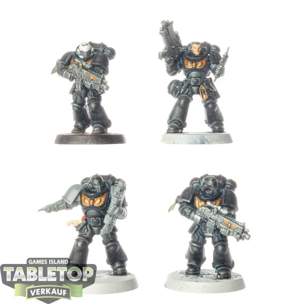 Space Marines - 5x Intercessor Squad - teilweise bemalt