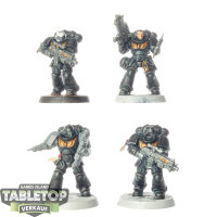 Space Marines - 5x Intercessor Squad - teilweise bemalt