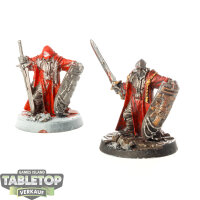 Imperial Agents - 2x Crusader - teilweise bemalt