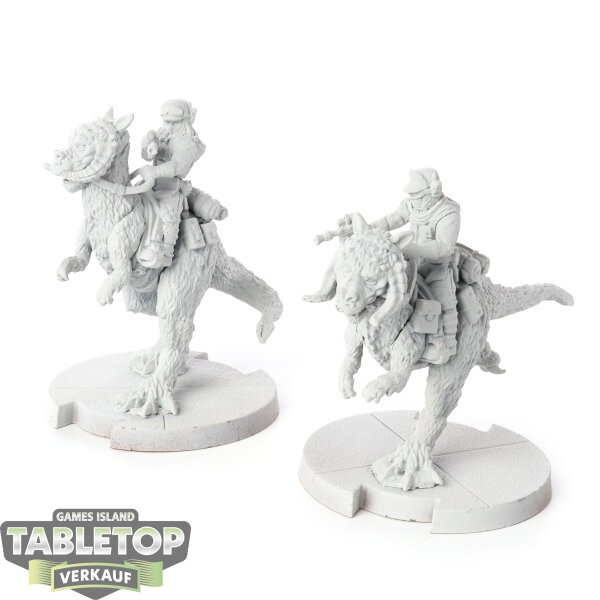 Rebellen - 2 Tauntaun Riders - grundiert