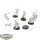 Miniaturen - 5 Shadow Husks Pack - unbemalt