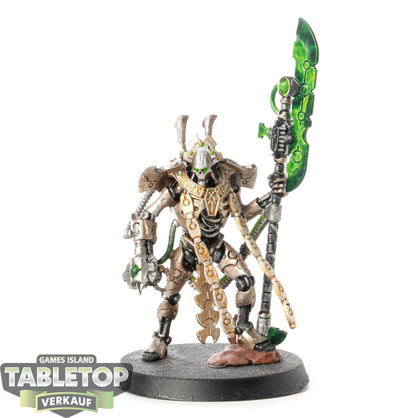 Necrons - Overlord with Tachyon Arrow - bemalt