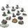 Necrons - 10 Necron Warriors klassisch - bemalt