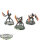 Necrons - 3 Skorpekh Destroyers - teilweise bemalt