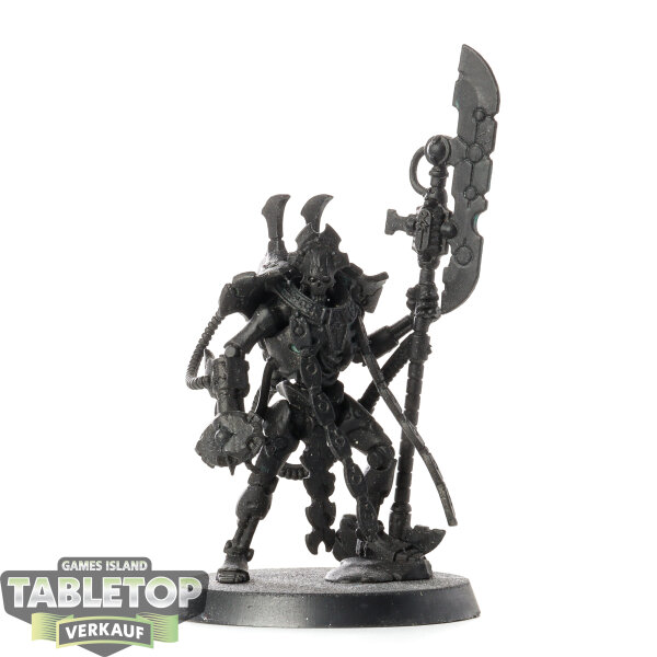 Necrons - Overlord with Tachyon Arrow - grundiert