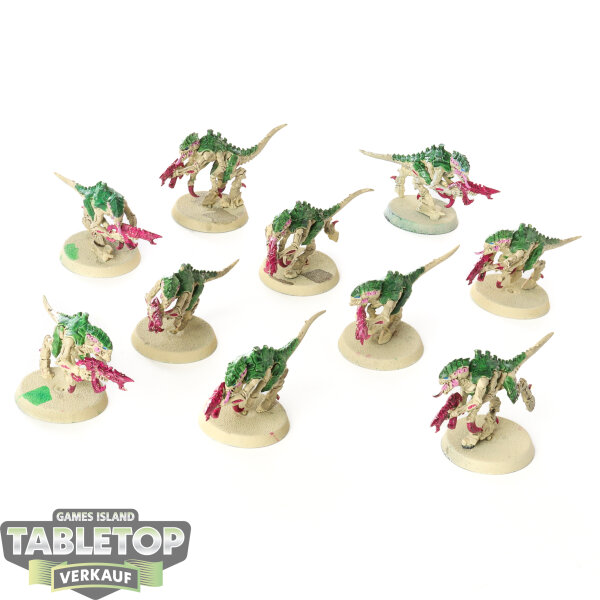 Tyraniden - 10 Termagants - bemalt
