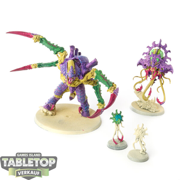 Tyraniden - Horrors of the Hive - teilweise bemalt