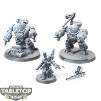 Adeptus Mechanicus - 2 x Kastelan Robots - teilweise bemalt