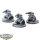 Adeptus Mechanicus - 3 x Kataphron Destroyers - teilweise bemalt
