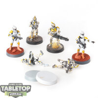 Galaktische Republik - 6 x Phase I Clone Troopers - bemalt