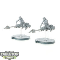 Galaktisches Imperium - 2x 74-Z Speeder Bikes - unbemalt