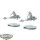 Galaktisches Imperium - 2x 74-Z Speeder Bikes - unbemalt