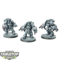 Space Marines - 3x Aggressor Squad - teilweise bemalt