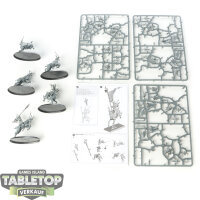 Wood Elf Realms - 5x Wild Riders - teilweise gebaut